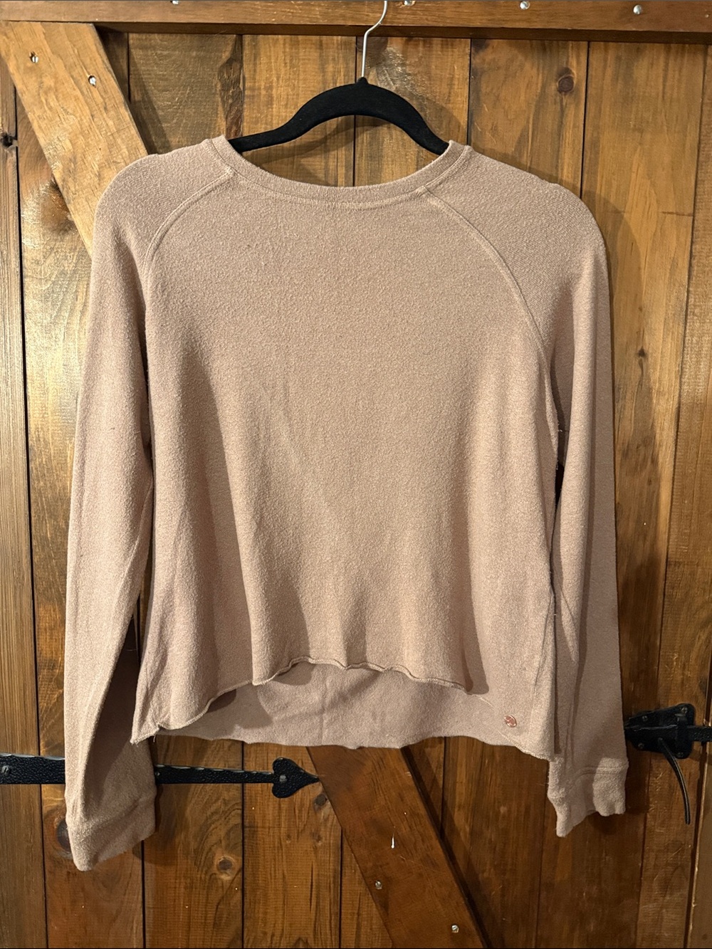 Volcom Beige/Tan Lightweight Crewneck Sweatshirt
